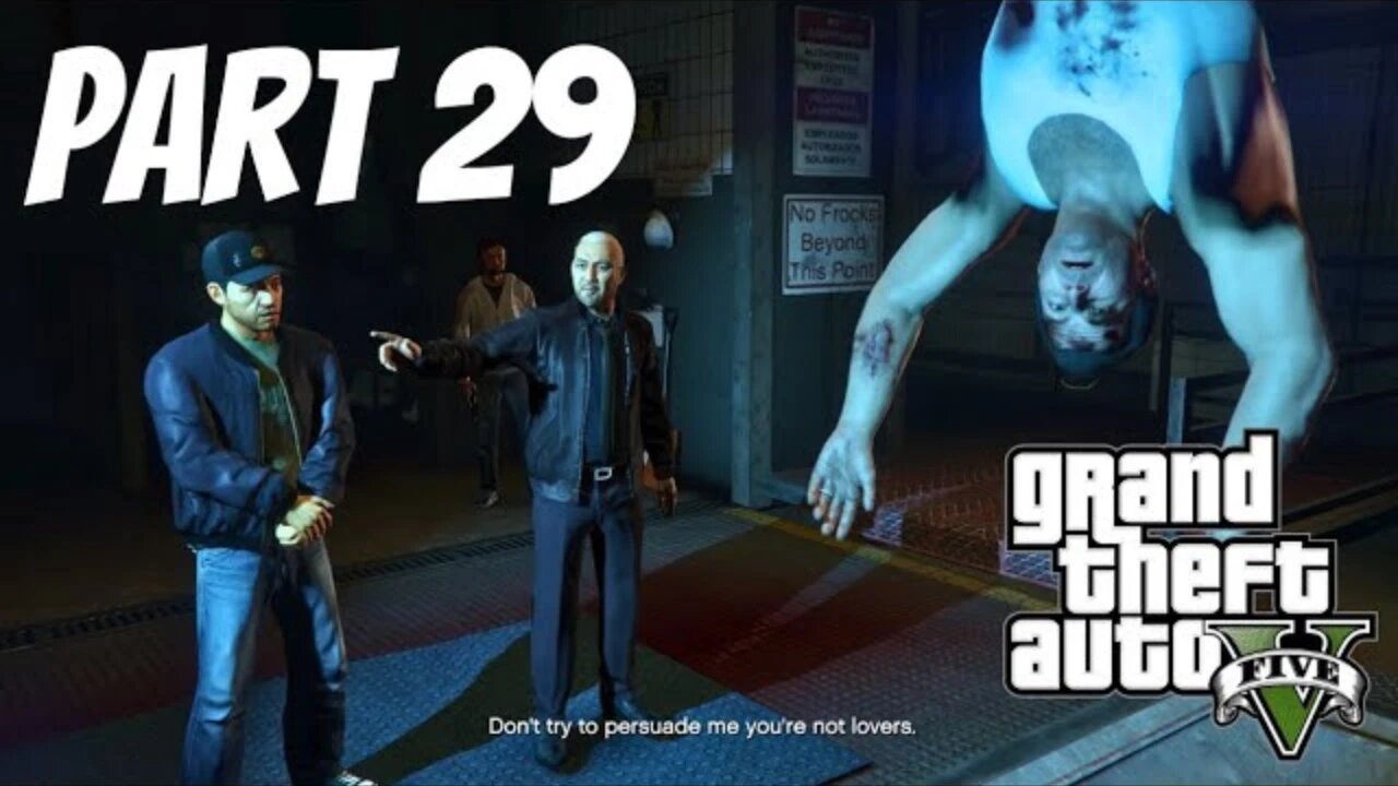 Franklin Rescue Michael From Chinese Gang! Grand Theft Auto 5 Part 29
