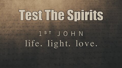 CFC Sunday Sermon - September 28, 2025 - Test The Spirits