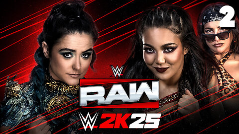 WWE 2K25 Raw October 6th 2025 - Match 2: Quite The Show!