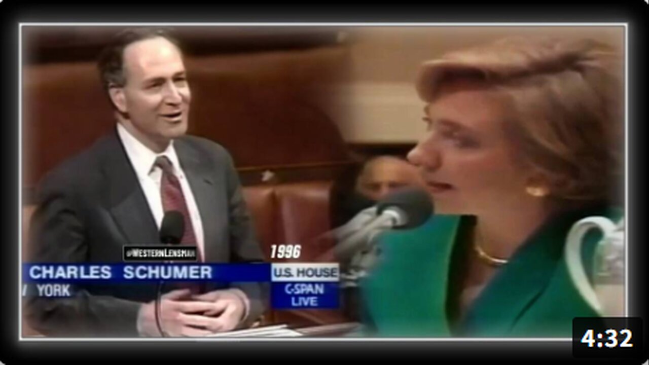FLASHBACK: Hillary Clinton & Chuck Schumer Agree- Illegal Aliens Don't Belong In The US, And They Certainly Don't Deserve Free Health Care!