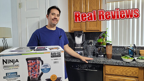 Ninja Kitchen System Blender Food Processor BN805A Unboxing and Real Review