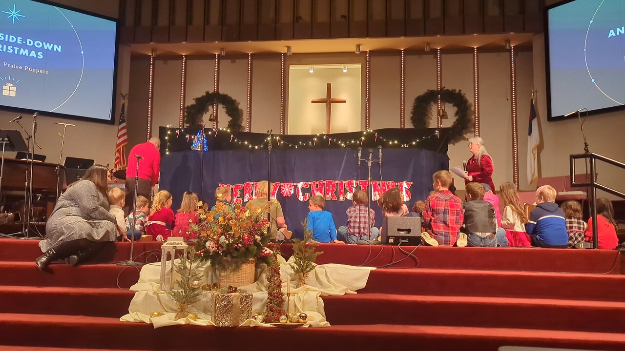 Proud to Praise Puppets Presentation - The Upsidedown Christmas (RBBC Christmas Music Night)