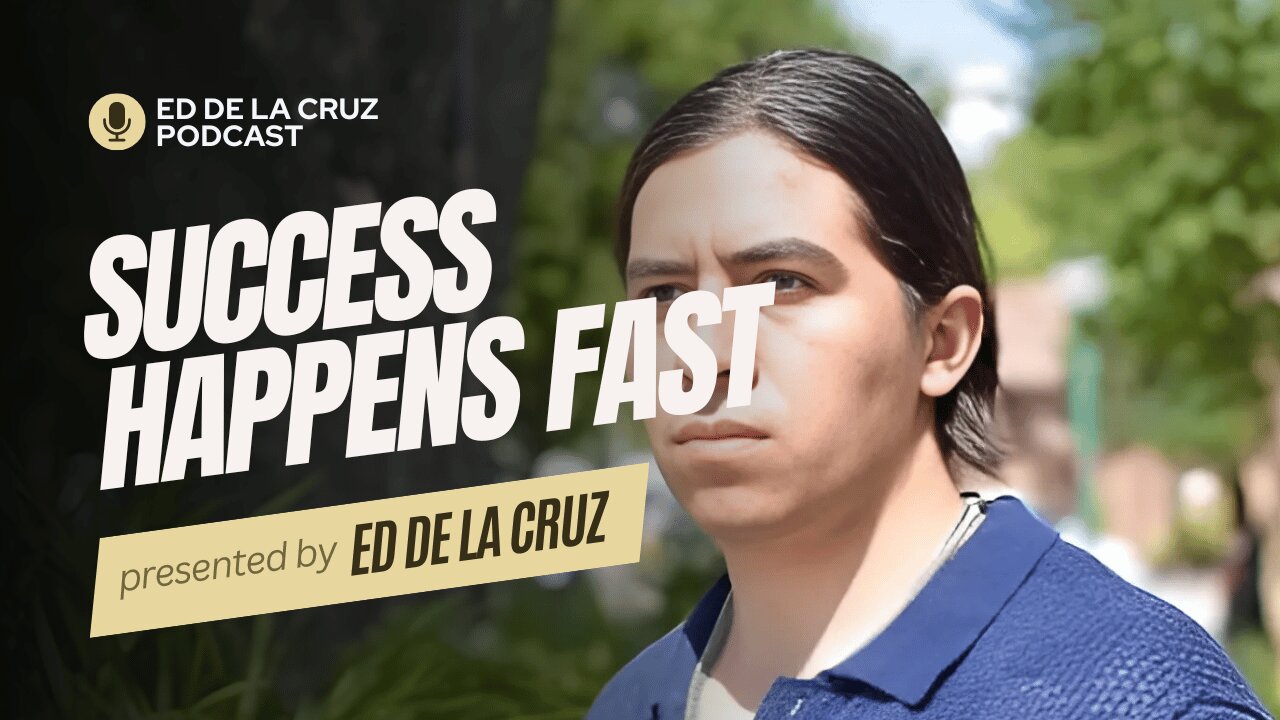 Success happens faster than you think by Ed Delacruz #money #wealth #finance #reels #shorts