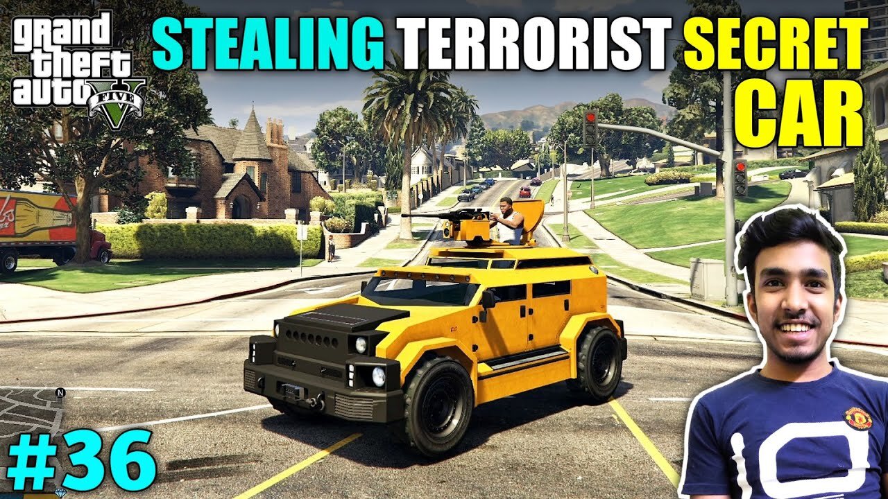 I Stole Terrorist Top Secret Car GTA V Gameplay #36