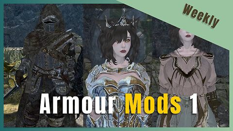 Weekly Skyrim SE armour mods | Skyrim with 1150 mods is INSANE!