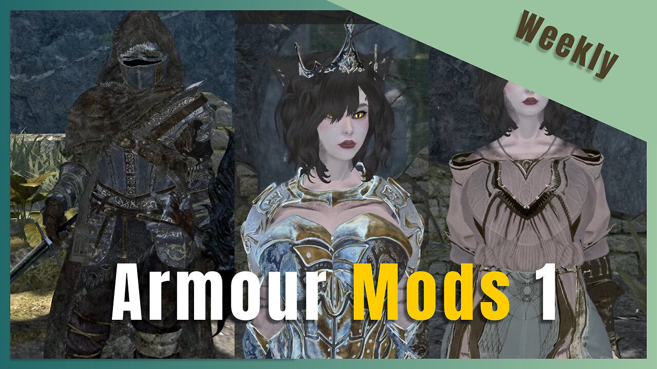 Weekly Skyrim SE armour mods | Skyrim with 1150 mods is INSANE!