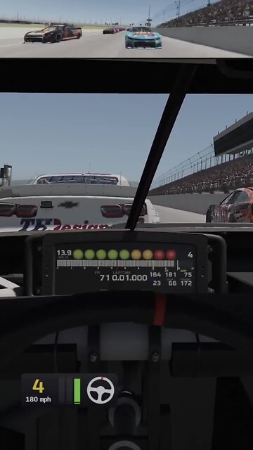 NOSSCAR CLASH IRACING CLASSIC 2008 DAYTONA LAYOUT BUMPY RIDE ALONG HELLKAT VIEW