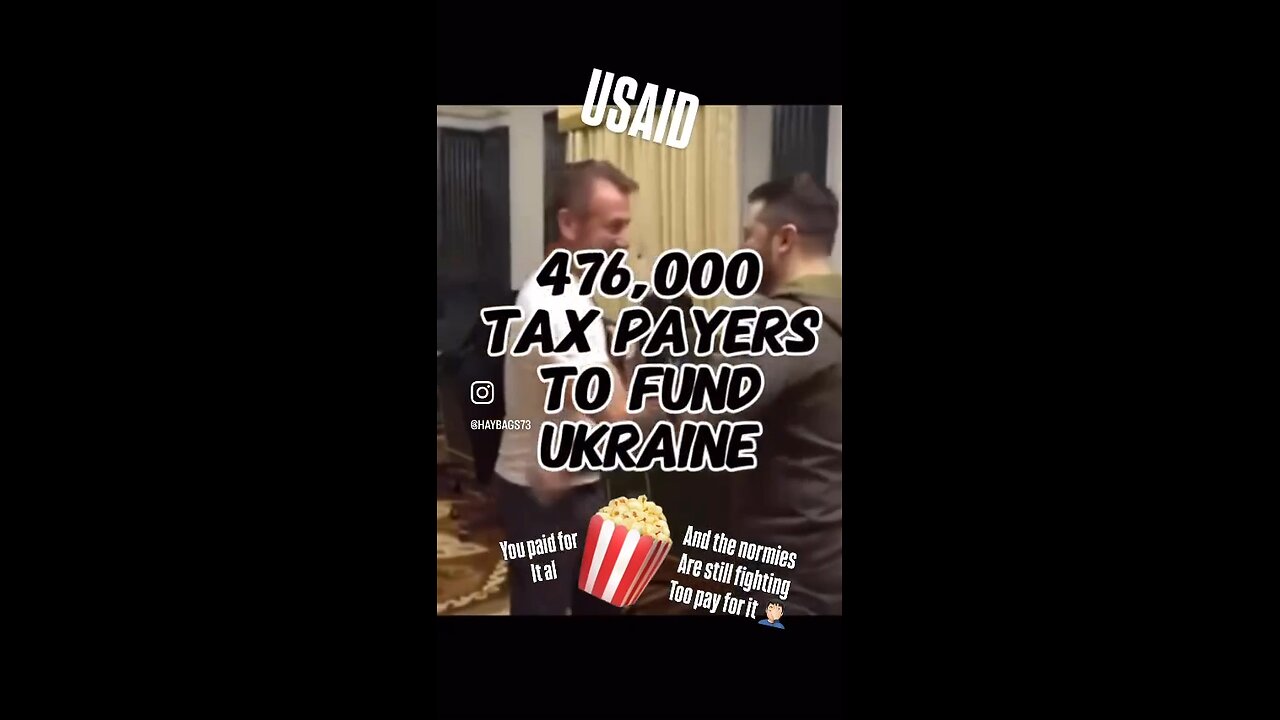 USAID .. cold facts .. your tax dollars 💵