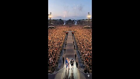 Donald Trump’s rocks with AC/DC