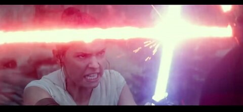 Star Wars the Rise of Skywalker Rey VS Kylo Ren On Death Star Ruins FULL Fight