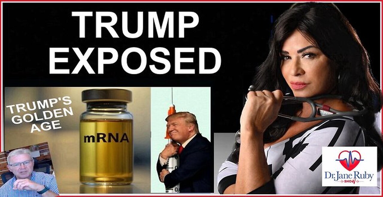 TRUMP EXPOSED: MORE mRNA AND AI CAGES COMING /Dr. Jane Ruby