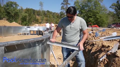 Steel Swimming Pool Kit Wall Braces from Pool Warehouse