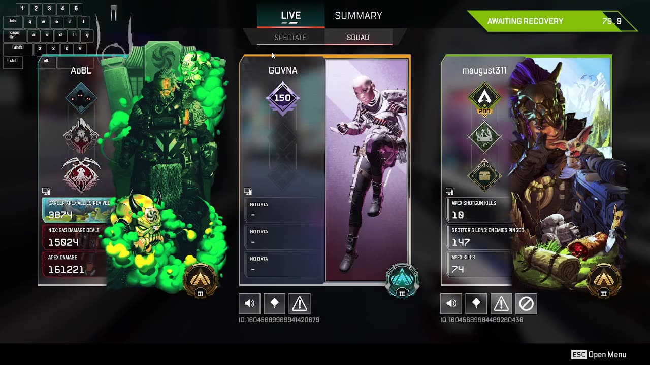 Apex Ranked Multi Input