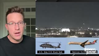 BREAKING: Army Blackhawk SMASHES Into American Airlines Flight Over DC - Massive...