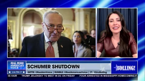 SCHUMER SHUTDOWN CONTINUES
