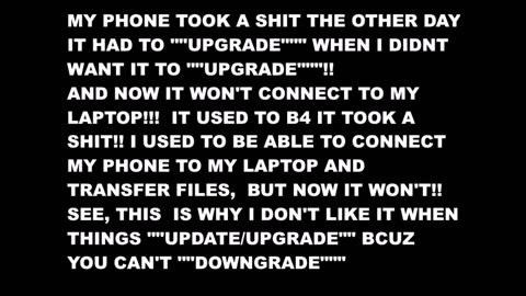 GUYS, MY PHONE TOOK A SHIT THE OTHER DAY SAMSING GALAXY A15