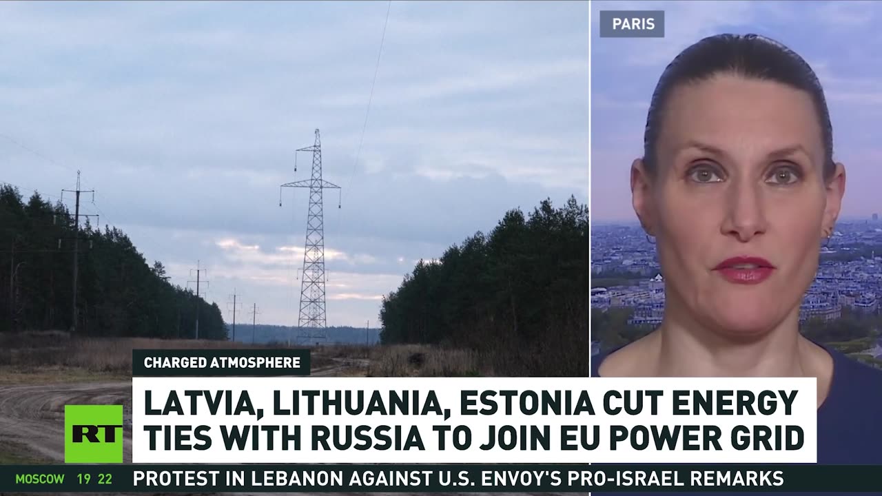 Latvia, Lithuania, Estonia cut energy ties with Russia to join EU power grid