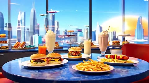 Golden French Fries and a Juicy Burger: The Perfect Combination