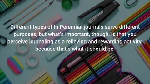 The Art Of Reflection: How In Perennial Journal Enhances You