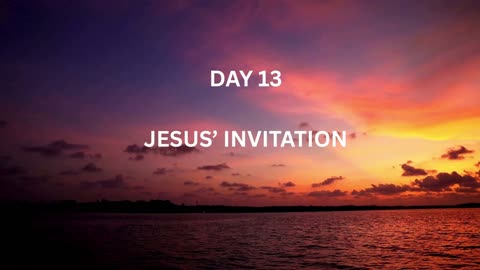 Day 13 of 30 Days 30 Reasons to be Thankful