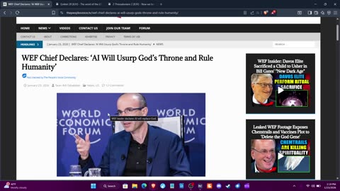 THE ELITE'S CLAIM A.I. WILL UPSURP THE MOST HIGH'S THRONE AND RULE HUMANITY #pride #israelites