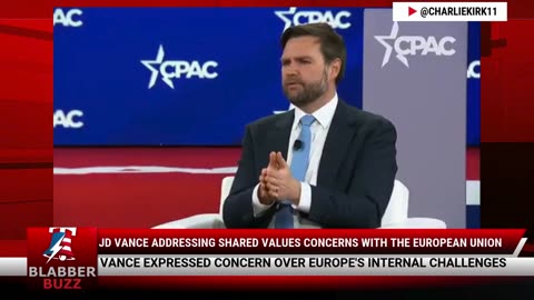 JD Vance Addressing Shared Values Concerns With The European Union