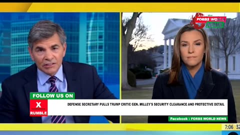 Defense department strips security clearance and security from Gen. Miley