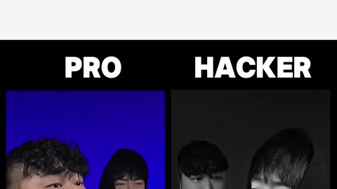 PRO vs HACKER Beatbox Battle! 🎤🔥 FOLLOW & LIKE - Which Side Are You On?!