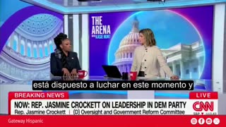 Crockett sends message to voters amid internal crisis within the Democratic Party