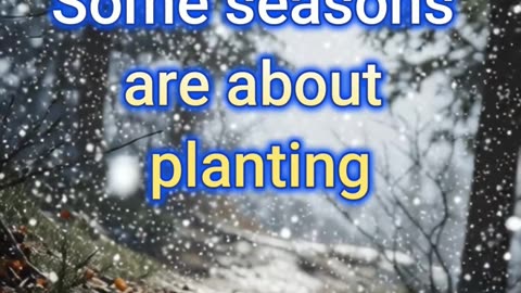 Don’t Quit During the Slow Season