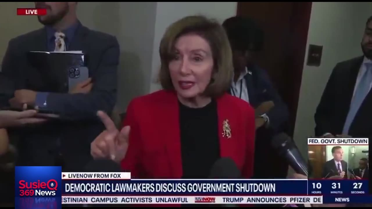 Pelosi gets pissed off when a reporter asks her if AOC pushing Democrats to their left flank ...