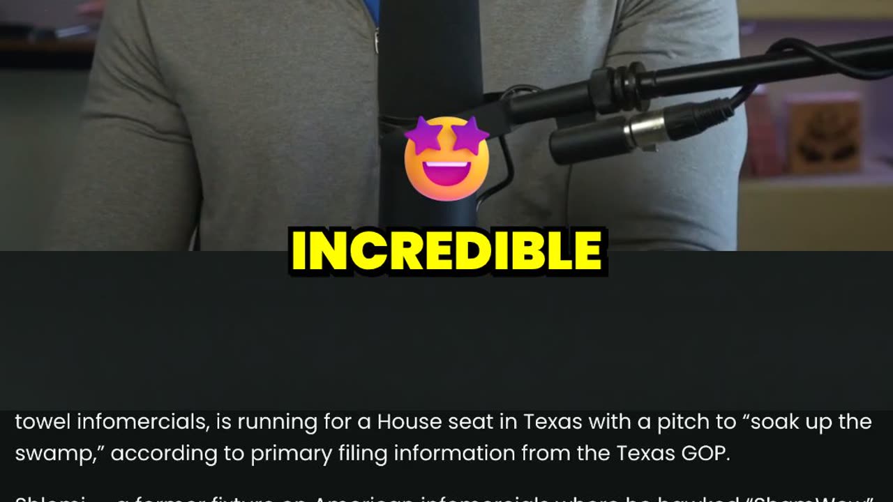 ShamWow Guy RUNS for Congress