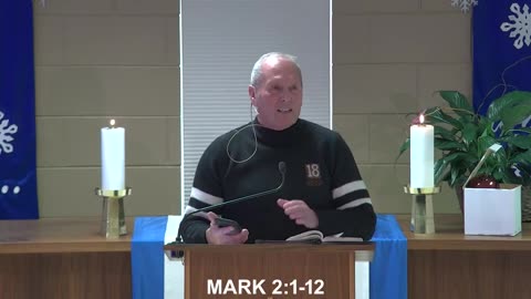 January 11, 2025 Sermon at Lamb of God - Mark 2:1-12