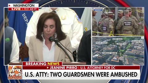 US Attorney Jeanine Pirro announces criminal charges against the Afghan shooter