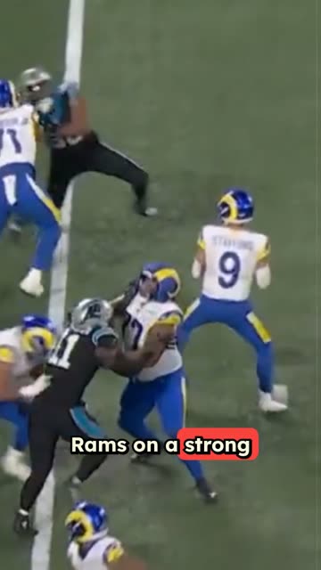 Stafford Leads Rams Past Panthers