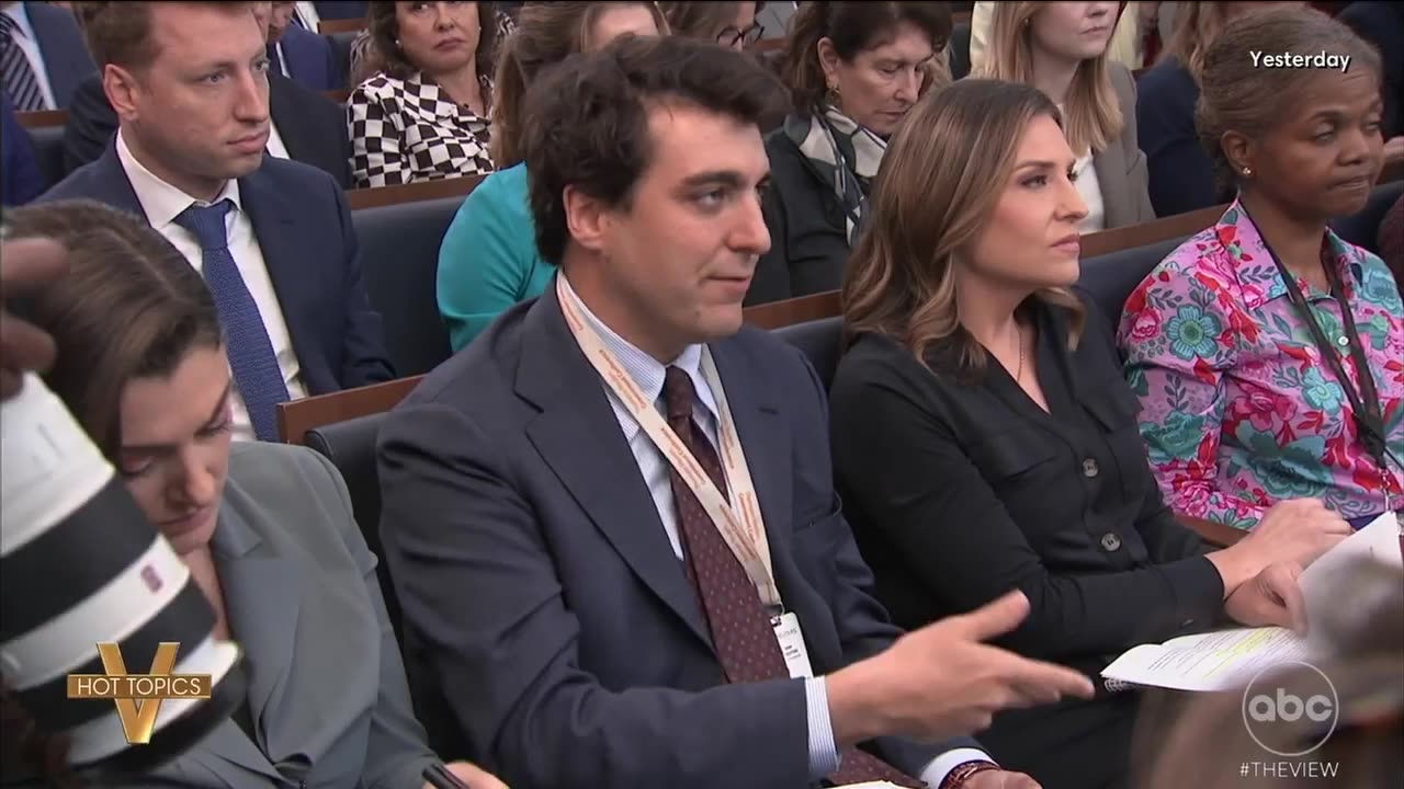 View shocked seeing Mike Johnson refuse to defend Trump on claims 'he's unwell'