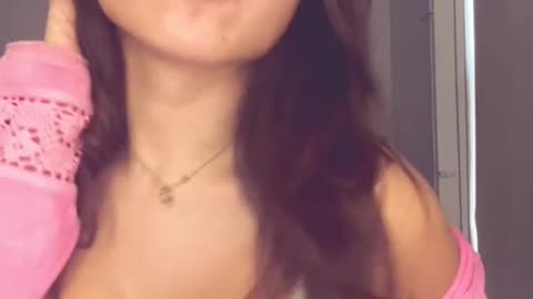 Delicate tgirl in home