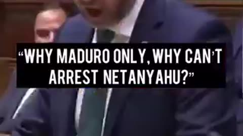 "WHY MADURO ONLY, WHY CAN'T ARREST NETANYAHU?"