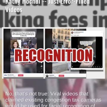 Fact Check: NO Announcement Of $1 NYC Walking Tax Or Fee From Gov. Kathy Hochul