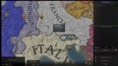 The Humble Beginnings of TRUMP EP 0 Crusader Kings III (Adventure Playthrough)