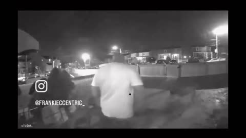 Criminal breaking into homes at 3 a.m. One homeowner handles the situation