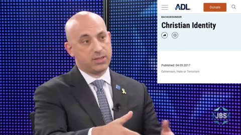 ADL CEO compares Christianity to a virus, claims it's the root of antisemitism. 