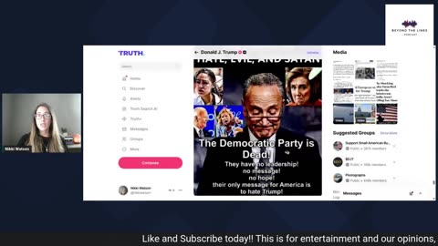 Trump's reaper video + The Accidental Admission: Richardson Destroys Her Own “Authoritarian” Narrative : Episode 169 Beyond the Lines Podcast