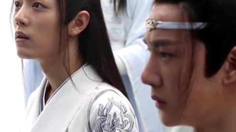 That Final Look Before “Cut” Was Insane! Lan Wangji & Wei Wuxian’s BTS Scene Revealed 💥