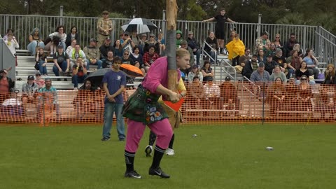 2025 47th Central Florida Scottish Highland Games Women's Caber Toss