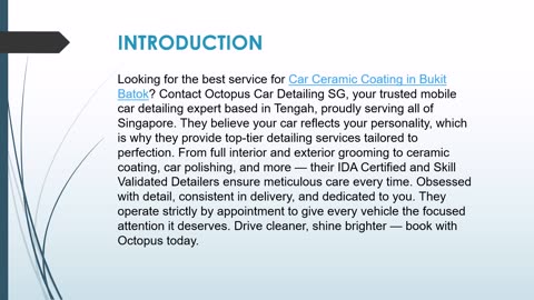 Best service for Car Ceramic Coating in Bukit Batok
