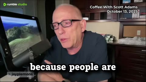 Cried on vid - Scott Adams: I sacrificed everything, and today it was worth it.