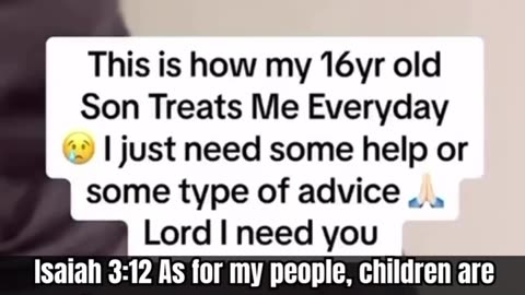 Our children oppress us because their homes are led by single Black and Hispanic women!