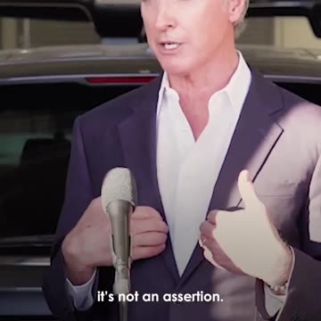 Gavin Newscum breaks out the ‘smarmy.’🤦‍♂️