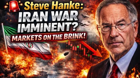 P1 🚨 Steve Hanke: Iran War Imminent? Markets on the Brink! 📉🔥